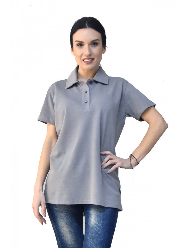 MΠΛΟΥΖΑ POLO ΠΙΚΕ ΓΚΡΙ