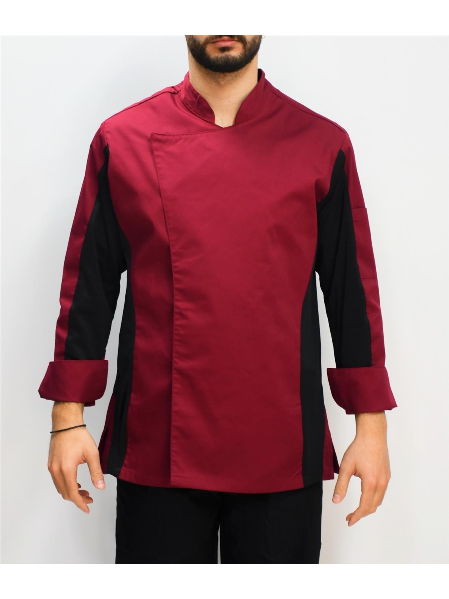 ΜΠΛΟΥΖΑ CHEF ME DRY FIT-BORDEAUX