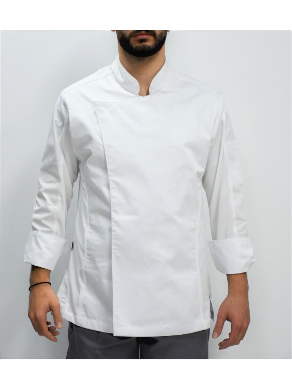 ΜΠΛΟΥΖΑ CHEF ΜΕ DRY FIT-WHITE