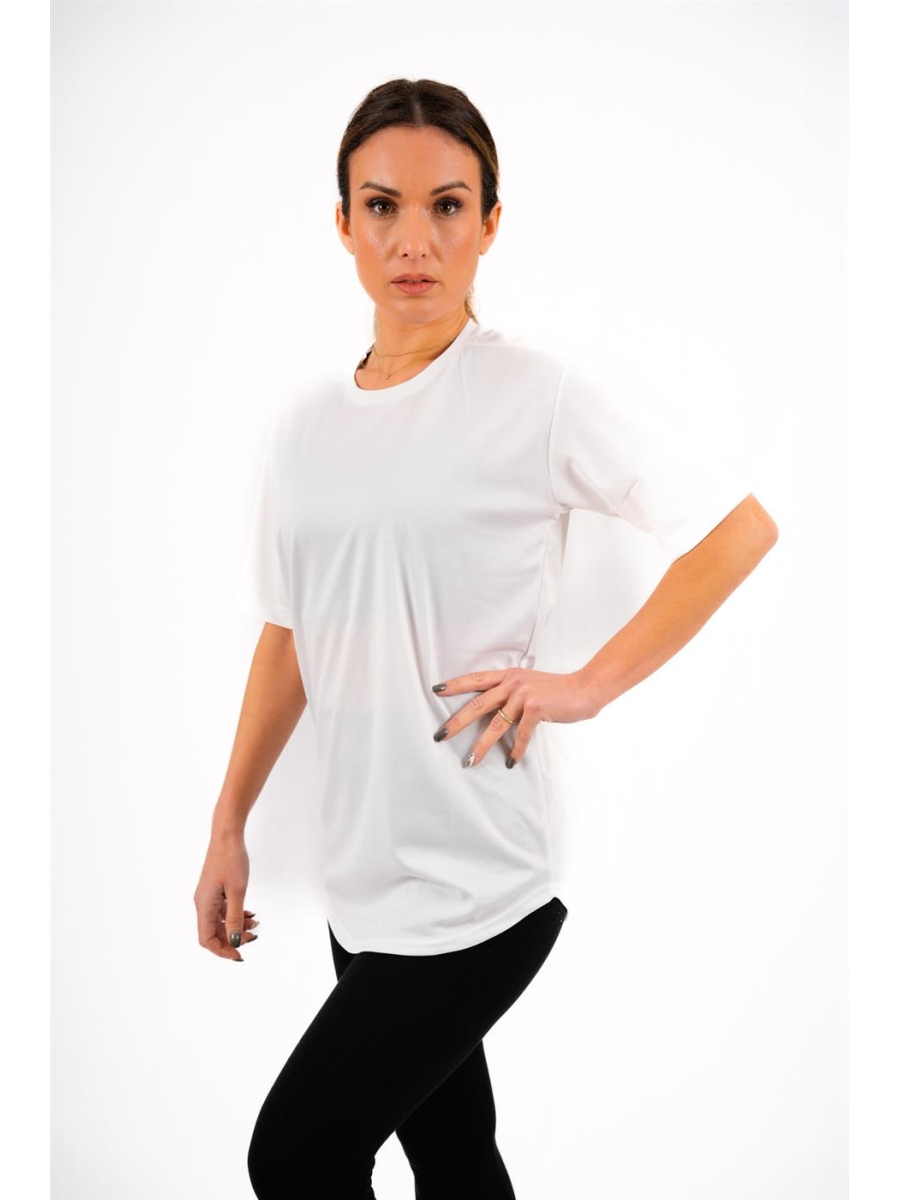 ΜΠΛΟΥΖΑ ΜΑΚΟ DRY FIT WHITE