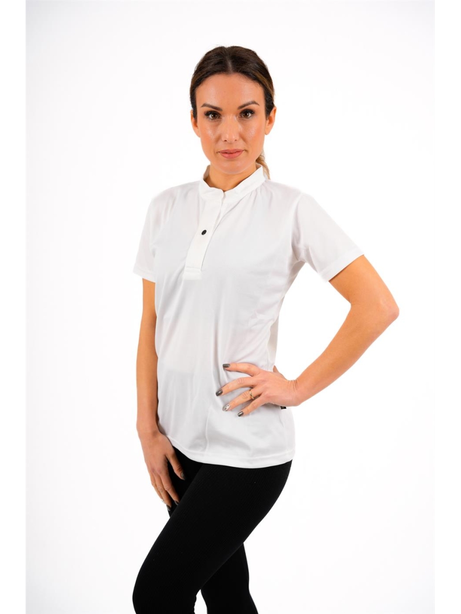 ΜΠΛΟΥΖΑ ΠΟΛΟ DRY FIT WHITE