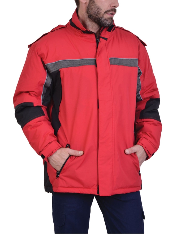 ΤΖΑΚΕΤ PARKA ΚΟΚΚΙΝΟ