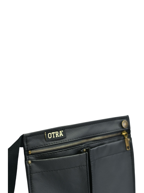 ΤΣΑΝΤΑΚΙ ΜΕΣΗΣ BLACK LEATHER 