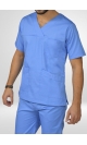 ΜΠΛΟΥΖΑ ΝΟΣΗΛΕΥΤΩΝ LIGHT BLUE UNISEX