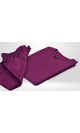 ΜΠΛΟΥΖΑ ΝΟΣΗΛΕΥΤΩΝ ΜΟΒ EGGPLANT UNISEX