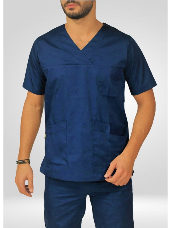 ΜΠΛΟΥΖΑ ΝΟΣΗΛΕΥΤΩΝ BLUE UNISEX