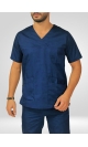 ΜΠΛΟΥΖΑ ΝΟΣΗΛΕΥΤΩΝ BLUE UNISEX