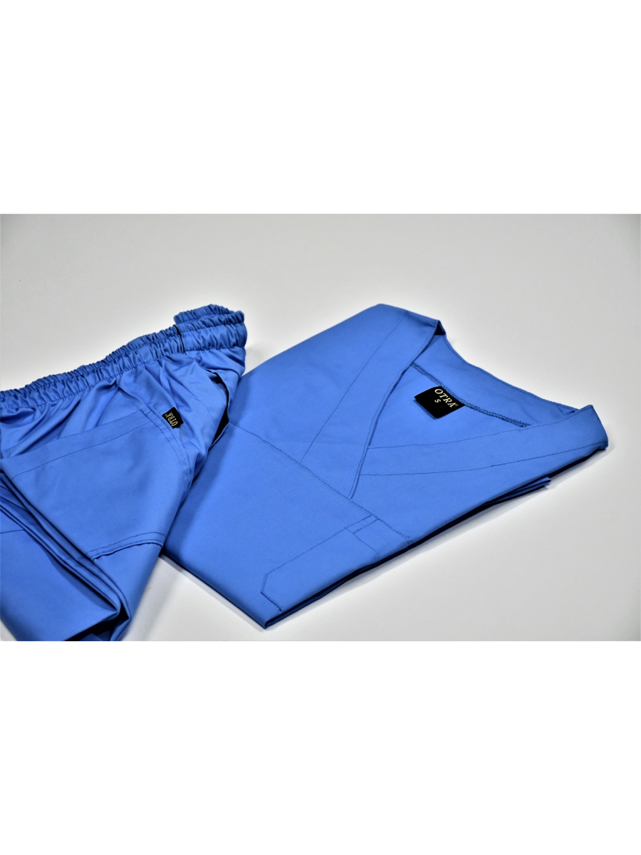 ΜΠΛΟΥΖΑ ΝΟΣΗΛΕΥΤΩΝ LIGHT BLUE UNISEX