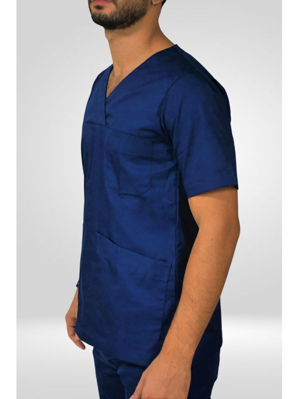 ΜΠΛΟΥΖΑ ΝΟΣΗΛΕΥΤΩΝ BLUE UNISEX