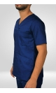 ΜΠΛΟΥΖΑ ΝΟΣΗΛΕΥΤΩΝ BLUE UNISEX