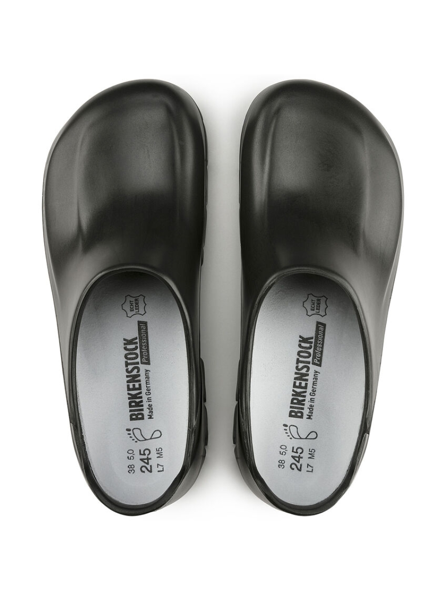 BIRKENSTOCK PU CLOG BLACK
