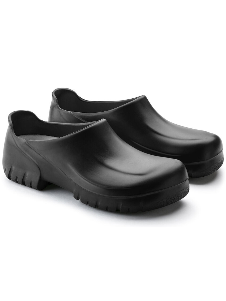 BIRKENSTOCK PU CLOG BLACK