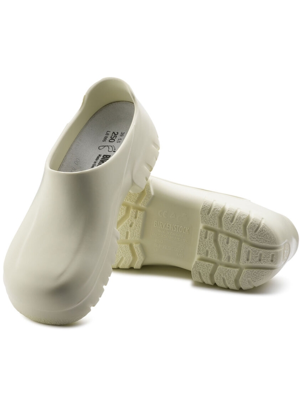 BIRKENSTOCK PU CLOG WHITE