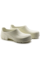 BIRKENSTOCK PU CLOG WHITE