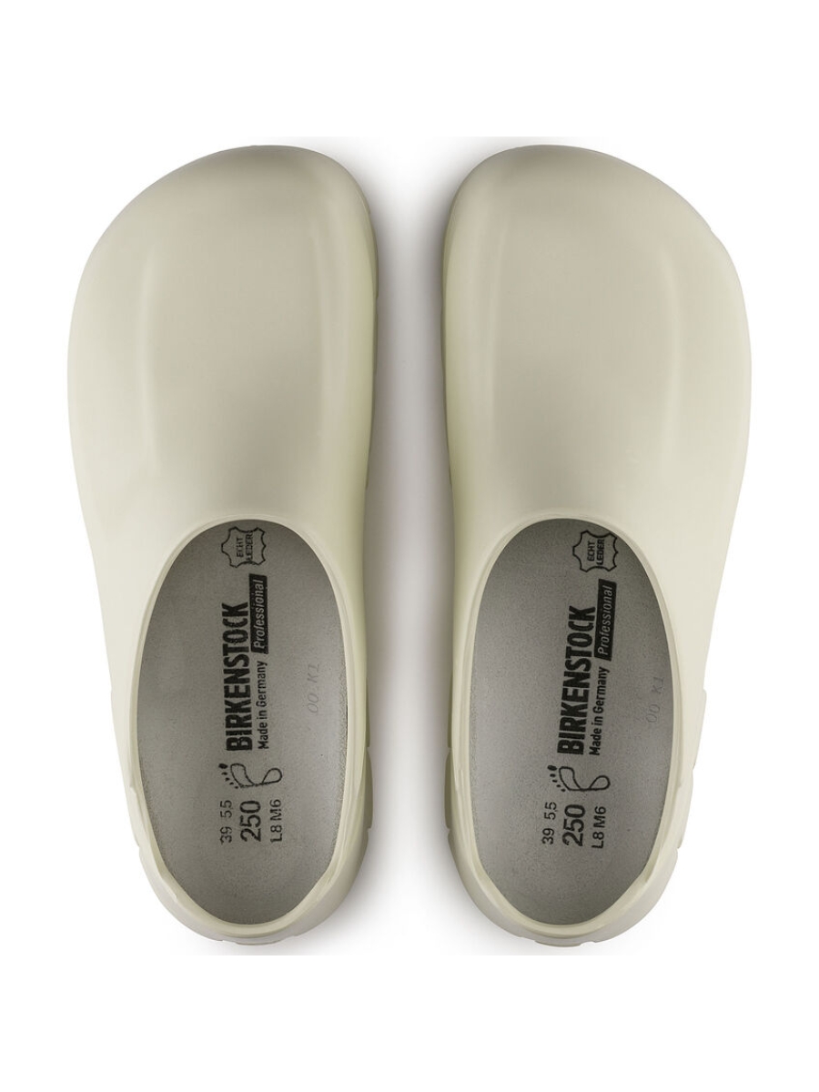 BIRKENSTOCK PU CLOG WHITE